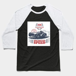 SUPER POWER INTERNATIONAL RACING CHAMPIONSHIPS Baseball T-Shirt